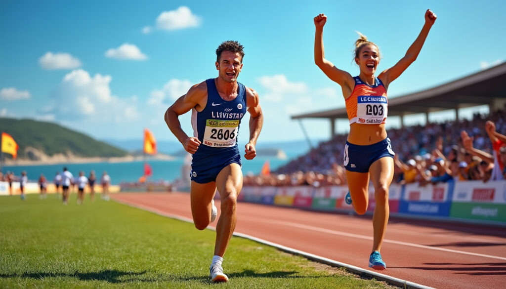 découvrez la performance exceptionnelle de victor lemasson lors de la course à pied à portsall, où il a su se démarquer. revivez également le triomphe de camille lénaff, qui réalise un impressionnant triplé. un événement sportif à ne pas manquer!