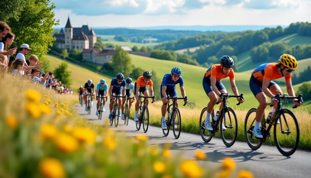 participez à l'aventure du tour de l'aisne, une épreuve cycliste unique en france qui met en lumière les jeunes talents du cyclisme. suivez ces nouveaux prodiges sur des parcours captivants et encouragez-les à atteindre de nouveaux sommets.