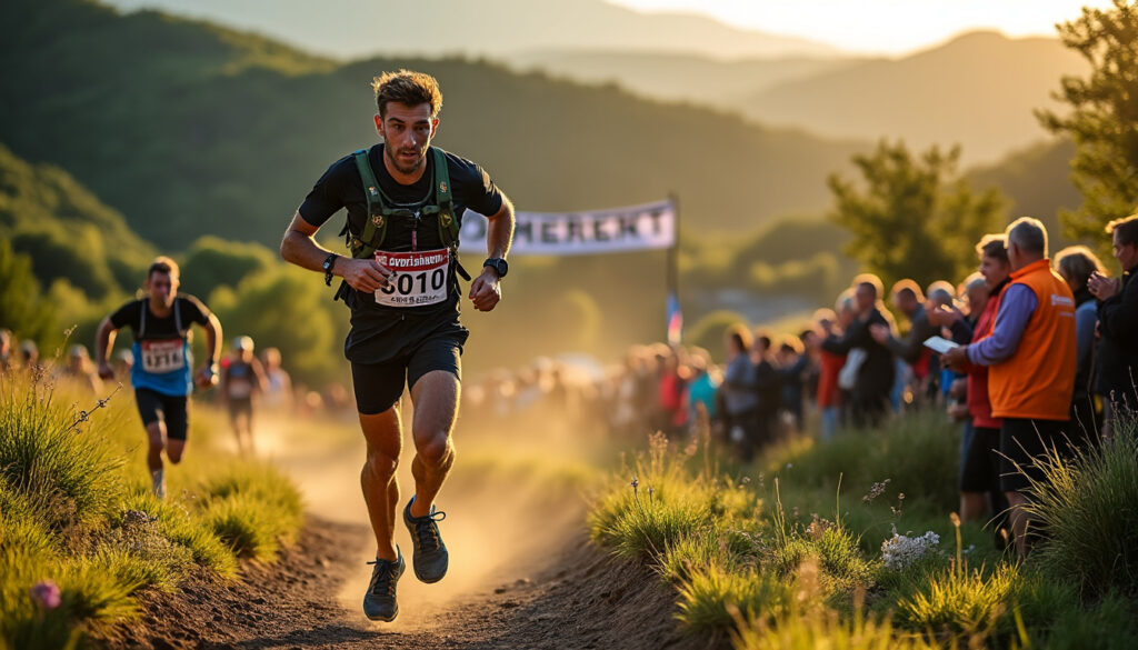 romain antonio, champion de france fsgt, célèbre les 90 ans du tarbes cheminots sport en organisant un trail exceptionnel et rend un vibrant hommage à ce club historique.