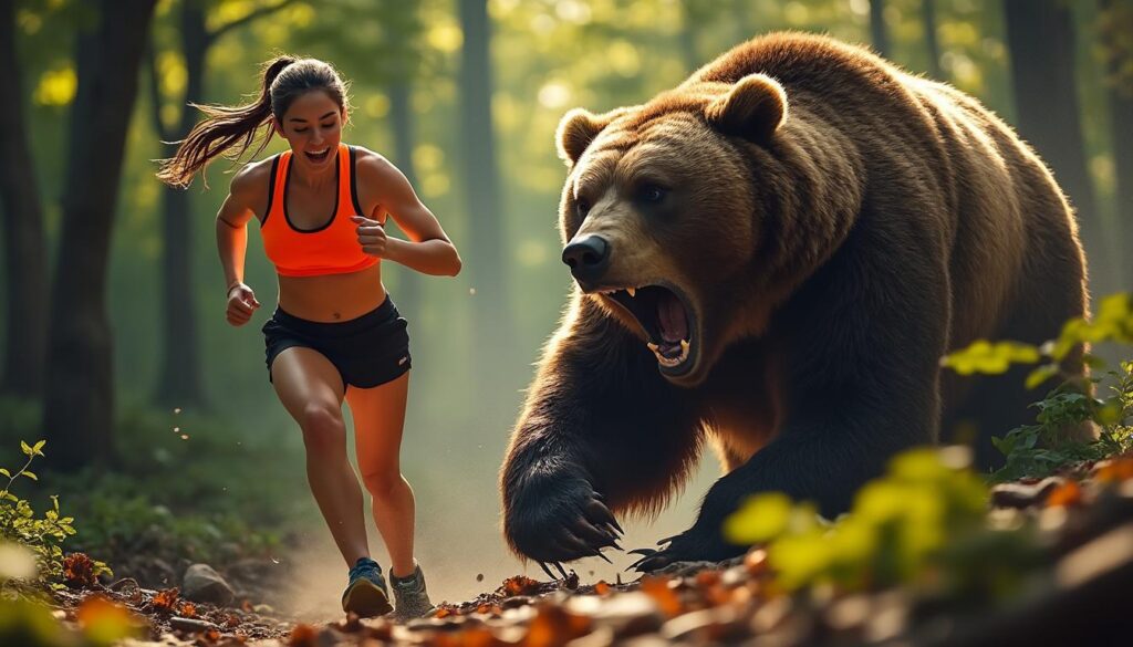 découvrez le récit bouleversant d'une femme attaquée par un ours lors de son jogging matinal, traînée sur plus de cent mètres : une tragédie qui rappelle les dangers de la nature sauvage.