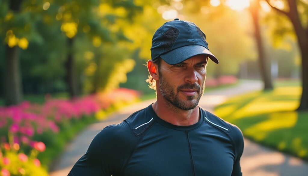 découvrez la nouvelle casquette innovante de jonathan billaud, présentée sur la coulée verte ! conçue pour les passionnés de course à pied, elle allie confort, style et technologie pour améliorer vos performances.