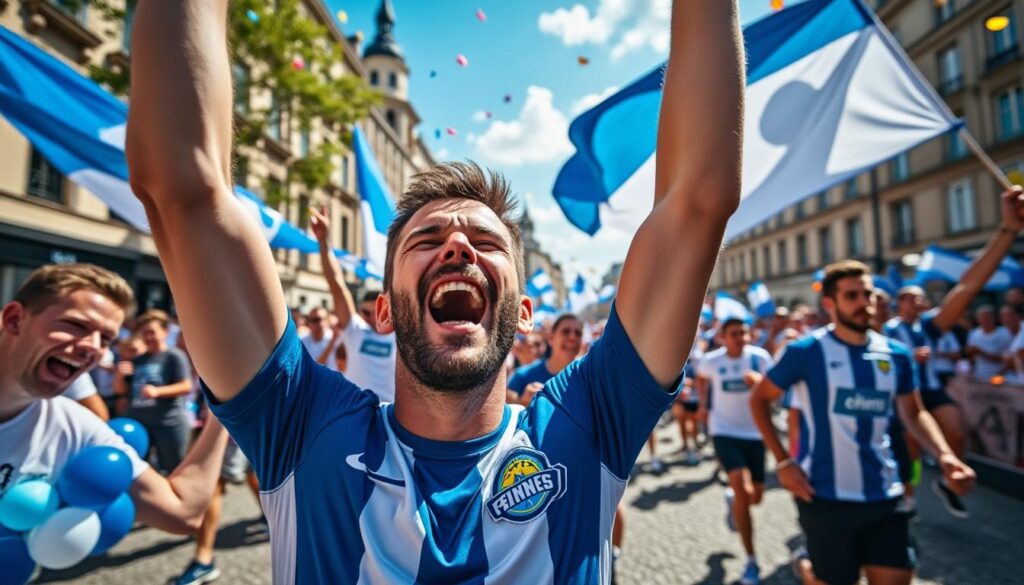 découvrez en images l'incroyable ferveur des supporters rennais lors d'une mémorable célébration de la course à pied dans les rues de rennes : ambiance survoltée, émotions fortes et moments uniques garantis !