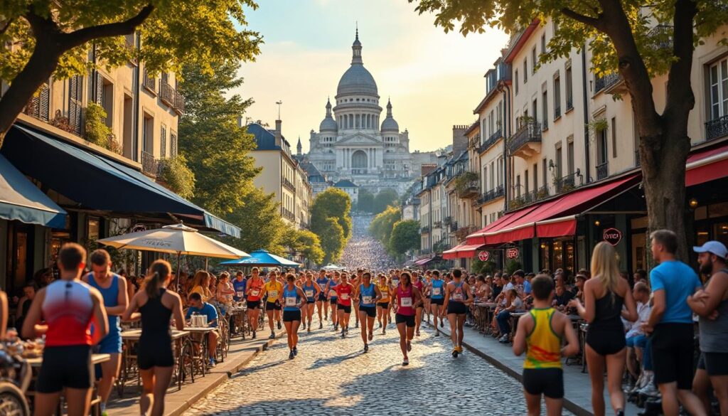 découvrez comment montmartre se transforme pour accueillir une course à pied inédite, juste après les jeux olympiques et le tour de france. un événement sportif à ne pas manquer dans le quartier emblématique de paris !