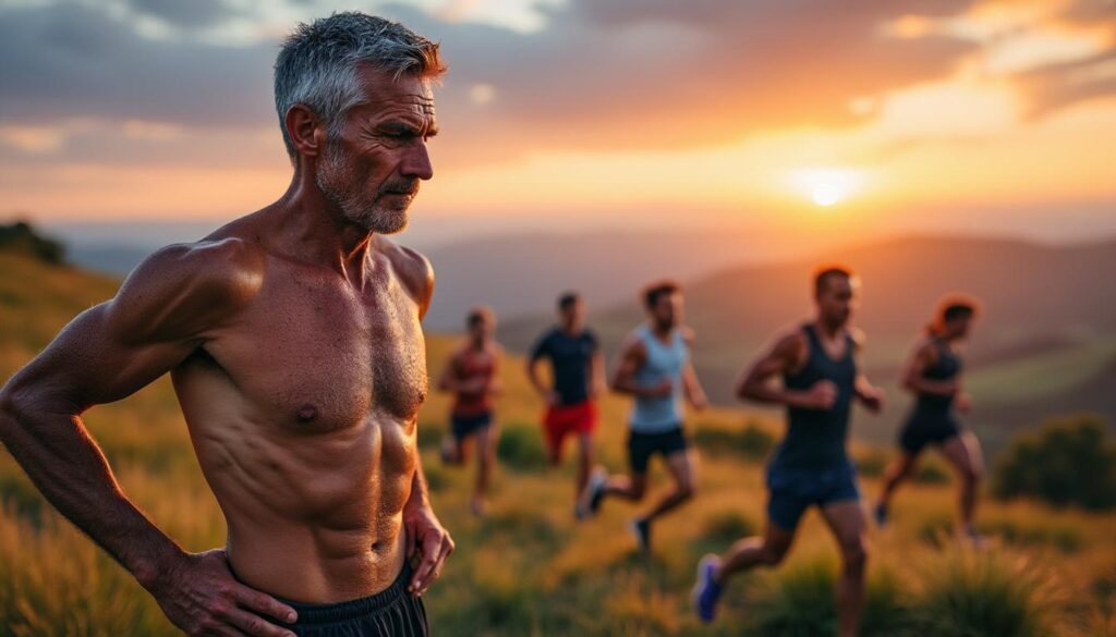 découvrez le parcours inspirant d'un père de 46 ans qui se lance dans une course de 24 heures aux côtés des plus grands athlètes. un défi sportif exceptionnel et une aventure humaine riche en émotions et en auto-découverte !