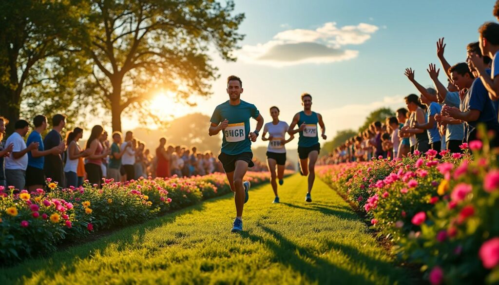 participez à une course inédite sur la coulée verte à niort ce dimanche ! éclairez vos foulées lors d’un événement festif et sportif, avec animations et ambiance unique. ne manquez pas ce rendez-vous lumineux !