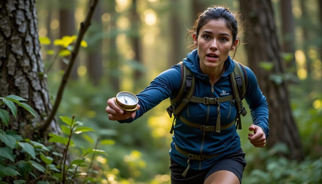 découvrez nelly deville, la championne au grand cœur, experte en course d'orientation et en maîtrise du secret de la boussole.