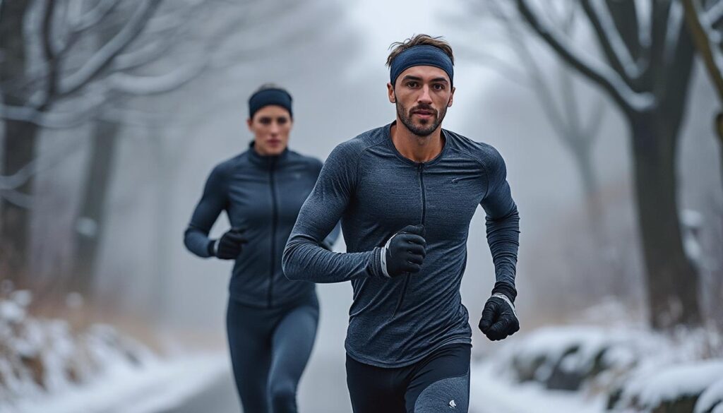 découvrez comment abdessamad aoukki et virginie barbier ont surmonté le froid et la forte concurrence pour triompher lors de la course à pied à magné.
