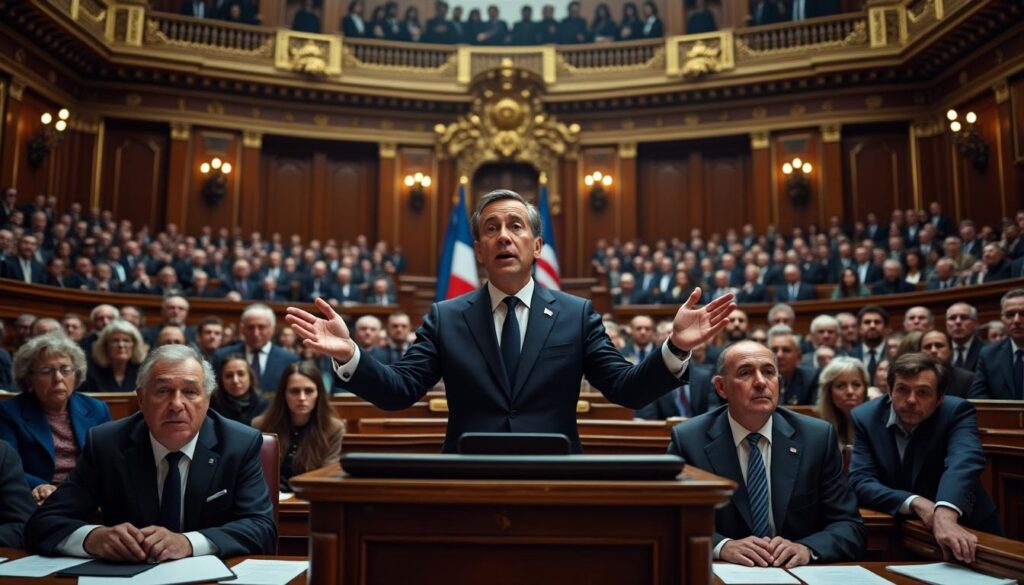 l'assemblée nationale adopte une loi spéciale garantissant le fonctionnement continu de la france malgré l'absence de budget, assurant stabilité et gestion efficace des ressources publiques.