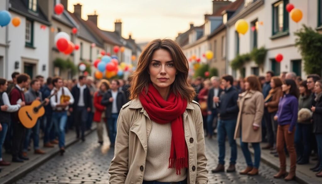 depuis quinze ans, stéphanie assiste avec enthousiasme au départ très attendu de la galoupadenn à guingamp, un événement qui marque le début de festivités mémorables.