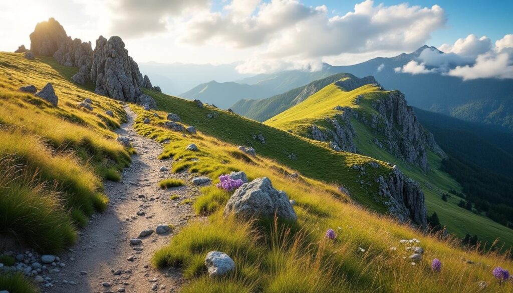 explorez le gr40, un sentier de randonnée exceptionnel offrant des paysages magnifiques à travers le velay. partez à l'aventure et découvrez la beauté naturelle et le patrimoine unique de cette région.