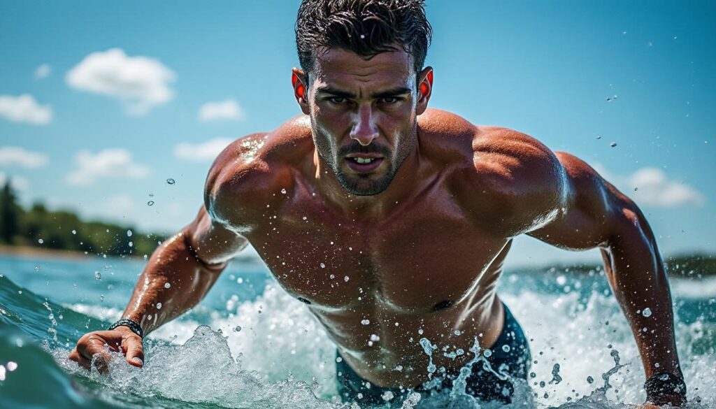 découvrez le parcours exceptionnel de julien pichot qui, après 9 h 05 de course, triomphe à la mythique épreuve de natation santa fe - coronda, un exploit sportif remarquable !