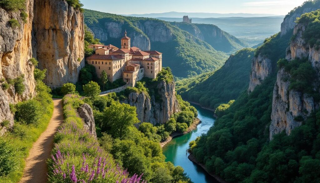 explorez le gr48, un sentier de randonnée spectaculaire de saint-cirq-lapopie à albi, offrant paysages magnifiques et expériences inoubliables.